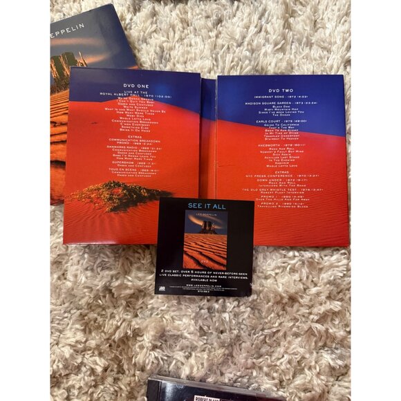 Robert Plant "Fate Of Nations" CD & Led Zeppelin DVD Music Set - Picture 7 of 9